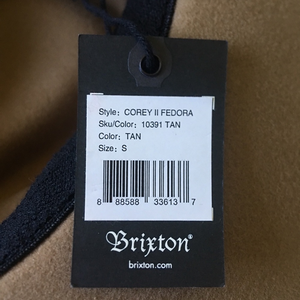 ‼️SOLD‼️BRIXTON, Corey II Felted Wool Fedora - Picture 7 of 8
